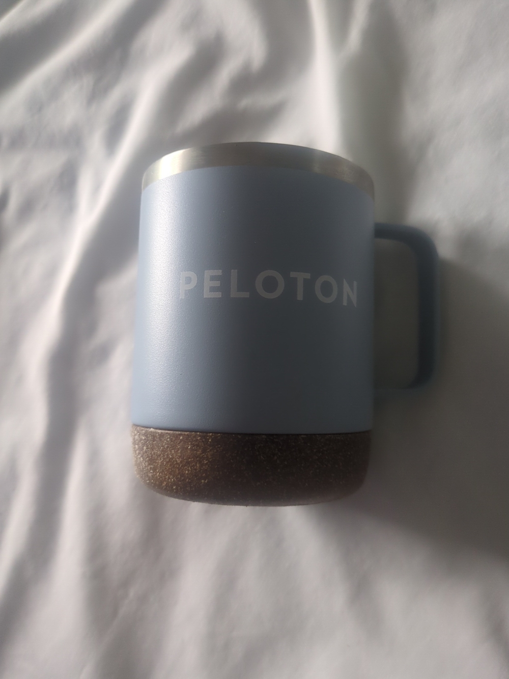 Peloton Blue Insulated Travel Mug